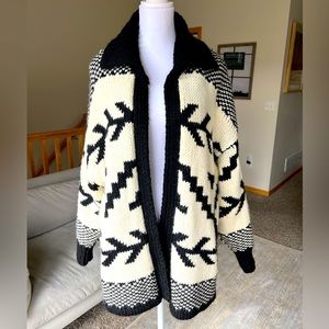 ZARA Cable Knit Cardigan